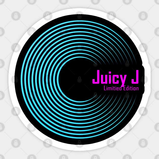 Limitied Edition Juicy J Sticker by vintageclub88